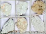 Mixed Indian Mineral & Crystal Flat - Pieces #95608-1